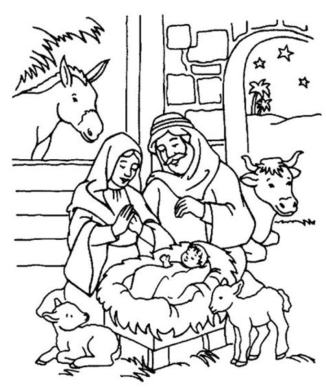 christian christmas coloring pages coloringalifiahbiz