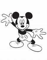 Mickey Mouse Coloring Pages Disney Silly Printable Minnie Outline Color Christmas Clip Printables Cliparts Clipart Print Balloon Funny Soccer Z31 sketch template