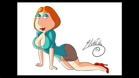 Painting Sexy Lois Pin Up 2 Youtube