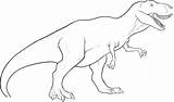 Coloring Pages Rex Dinosaurs Dinasour Getcolorings Printable Color sketch template