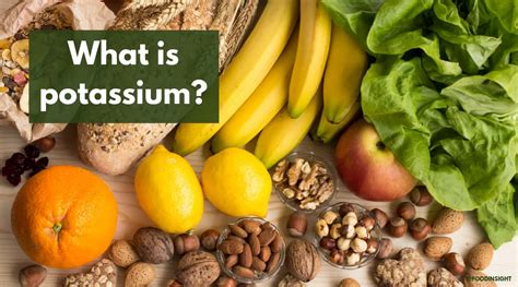 potassium food insight