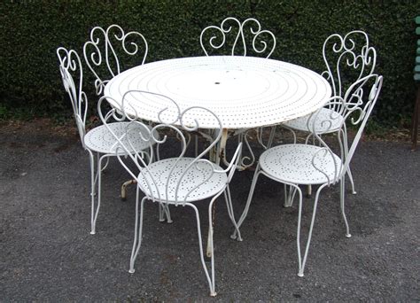 large french bistro kitchen table  chairs large  vintage