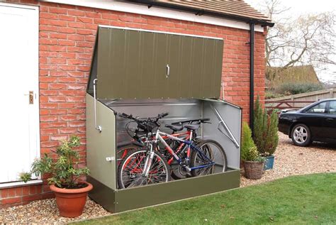secure bike shed ideas    globe