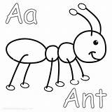 Ant Coloring Pages Kids Clipart Printable Drawing Clipartmag sketch template