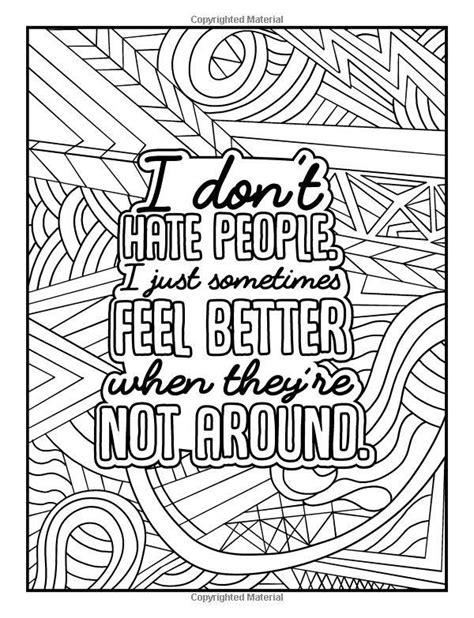 pinterest quote coloring pages swear word coloring book words
