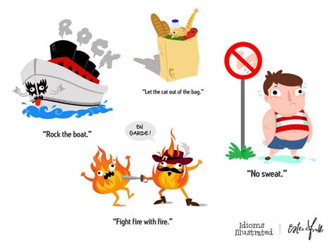 idioms illustrated  fluentify  dribbble