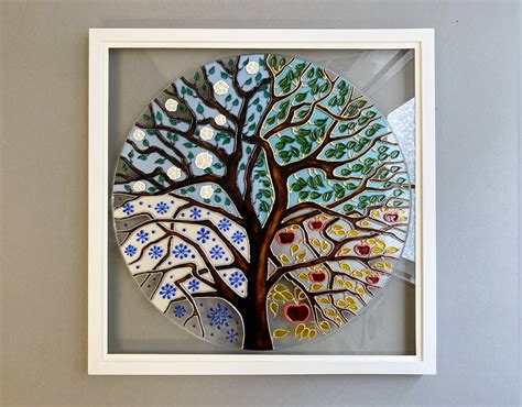 buy wedding gift stained glass art glass painting hand painted