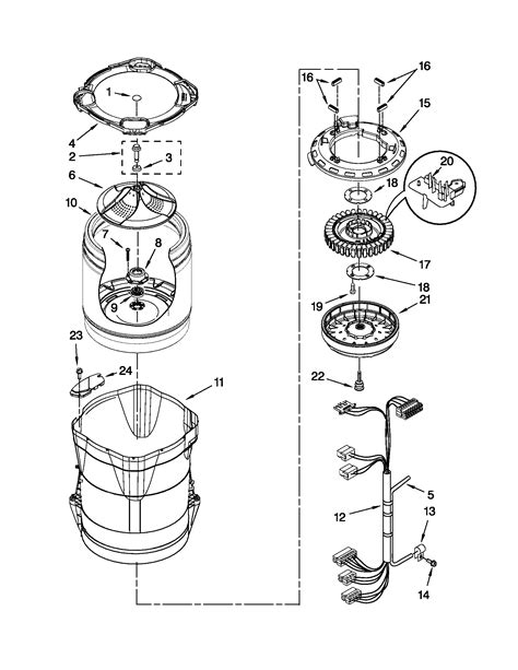whirlpool cabrio platinum washer parts diagram general wiring diagram