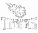 Titans Coloring Pages Logo Nfl Tennessee Printable Sheets Football Bears Chicago Lions Titan Books Template Coloringfolder Giants sketch template
