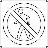Coloring Sign Pages Traffic Signs Stop Printable Safety Road Clipart Crossing School Pedestrian Clip Outline Enter Do Template Walking Forbidden sketch template