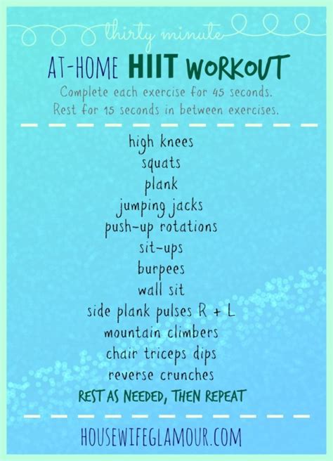 20 Hiit Weight Loss Workouts That Will Shrink Belly Fat