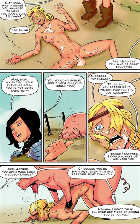 how to train your astrid english porn comic