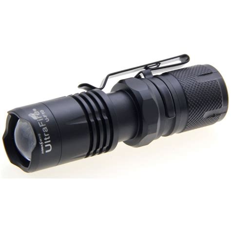 mini led flashlight pocket tactical zoom