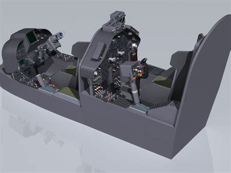 Ah 1w Cockpit 3d Model 125 Max Fbx 3ds Free3d