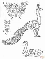 Celtic Designs Coloring Animals Pages Drawing Swan Printable Outline Animales Adult Animal Diseño Owl Getdrawings Crafts Animaux Pattern Celtiques Coloriage sketch template