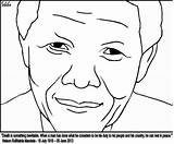 Mandela Nelson Toonpool sketch template