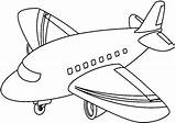 Aviones Pintar Avión sketch template