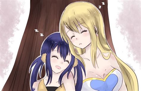 wendy and lucy fairy tail fairy tail fairy anime