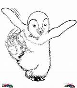 Happy Coloring Feet Pages Foot Drawing Printable Penguin Kids Mumble Baby Miscellaneous Coloringpages101 Tap Dancing Fun Color Online Cartoons Dancer sketch template