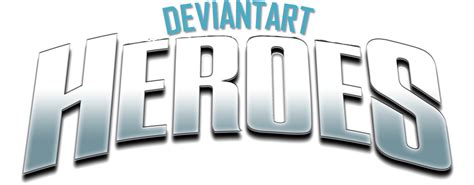 deviantart heroes logo  etschannel  deviantart