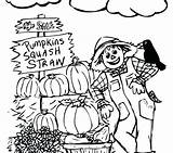 October Pumpkins sketch template