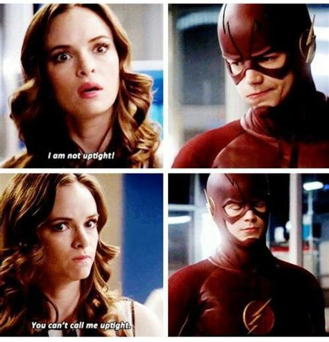 Grant Gustin The Flash Uptight Barry Allen Danielle Panabaker