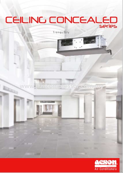 acson ra ceiling cassette   series acson air conditioner selangor kl malaysia km