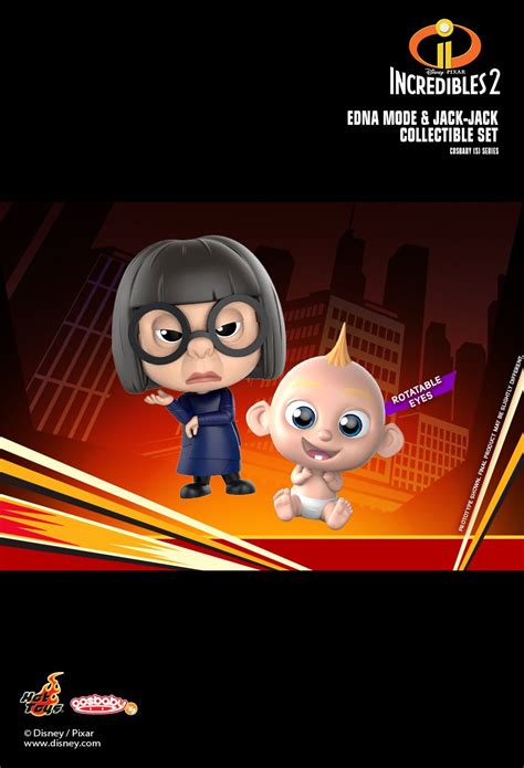 Cosb482 Edna Mode And Jack Jack Incredibles 2 Theherotoys