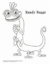 Coloring University Monsters Pages Randy Boggs Monster Inc Kids Disney Choose Board Drawing Pixar Wordpress sketch template