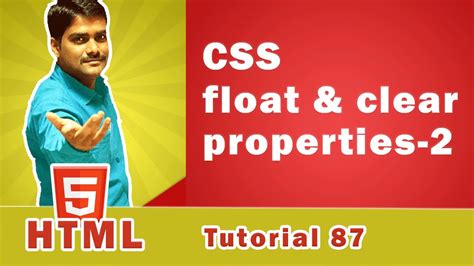 css float property  css clear property part  html
