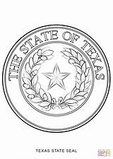 Texas State Coloring Pages Symbols Printable Seal American Flag Native Color Patriotic Clip Drawing Getdrawings Getcolorings Colorings University Library Comments sketch template