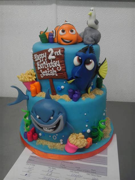 finding nemo cake     real work  art history pictures gallery