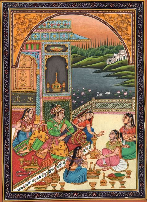 328 Best Dazzling Mughal Art Images On Pinterest
