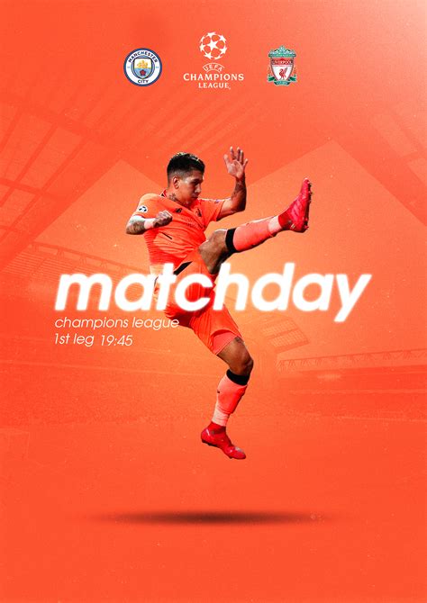 football matchday images  behance