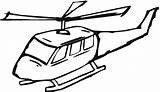 Helicopter sketch template