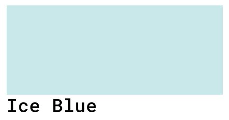 color ice blue   meaning  color
