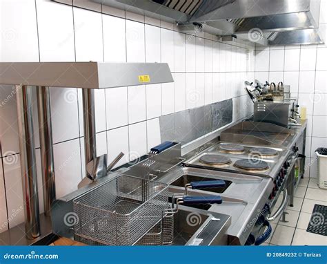professional kitchen   restorant stock photography image