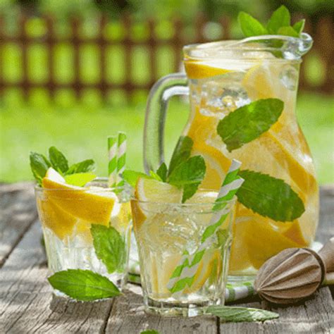 lemon mint juice recipe    lemon mint juice