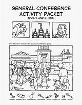 Conference Lds Packet Mormon Cartoonist sketch template