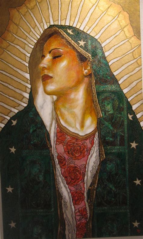 Virgin With A Rebel Vibe Artist George Yepes Cafe Libre