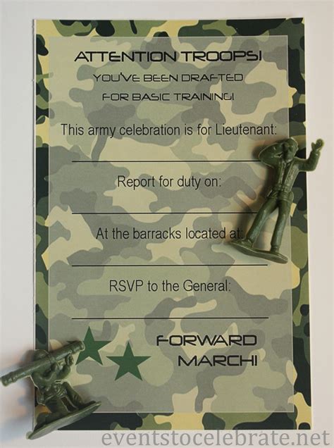 army birthday party   celebrate