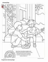 Pages Coloring Lds Primary Forgiveness Others Kids Printable Forgive Activity Children Kindness Lesson Helping Serving Clean Colouring Preschoolers Print Lessons sketch template