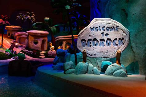 The Flintstones Bedrock Adventure Theme Park Attraction