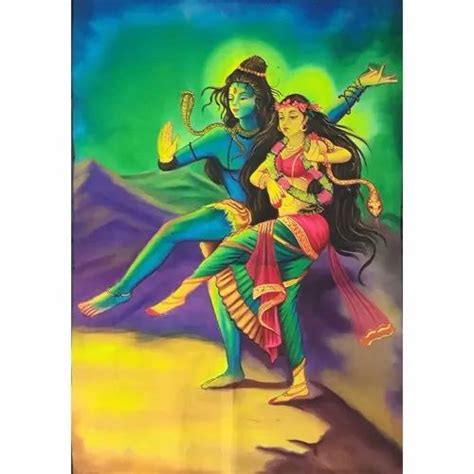 Shiv Parvati Uv Painting At Best Price In Nasirabad By Modern Arts Id