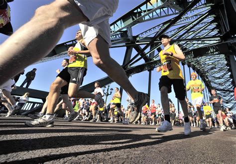 great north run  route map  time  gnr starts newcastle