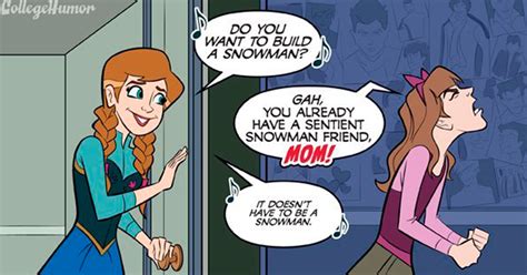 hilarious comics show what it would be like to have a disney princess for a mom