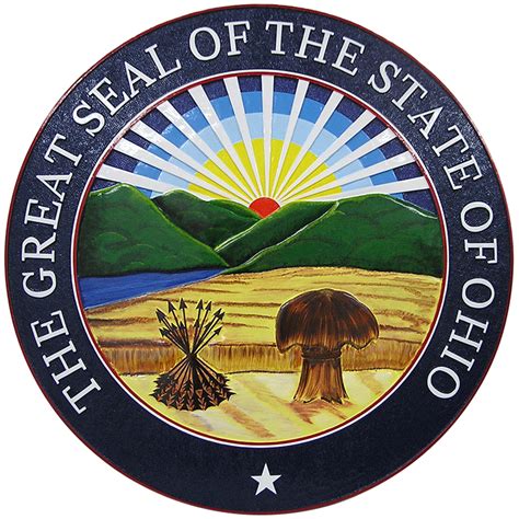 Ohio State Seal Plaque