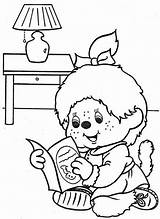 Coloring Pages Monchichi Monchhichi Colouring Kids Choose Board Visit Books sketch template