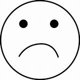 Emoji Coloring Pages Colouring Triste Sad Face Smiley Feliz sketch template