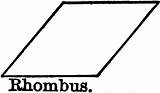 Rhombus Angles Alan Rhombuses sketch template